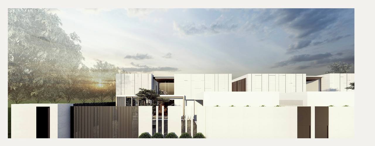 Architectural rendering background